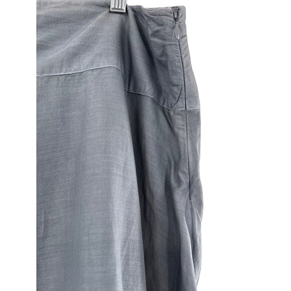 Long Tall Sally Dip-Dye Gray & Black Maxi Skirt ruffle petticoat size 14 - Picture 3 of 12